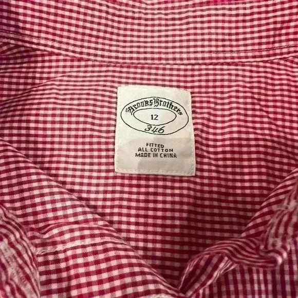 Brooks brothers 346 boys button down 12 - Picture 2 of 2